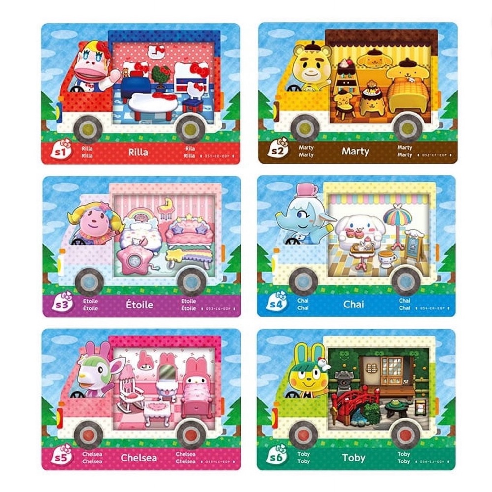 Etolle Purple Rainbow Amiibo Card Hello Kitty Sanrio with Nintendo - Picture 7 of 7